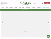 Tablet Screenshot of caseys.ie